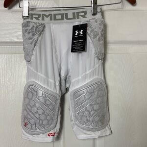NEW Under Armour Pro 5 pad Girdle Youth Size XL Athletic Padded Fitted Shorts